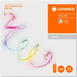 Bande Led Ledvance Mood Light Blanc, 1 Lumiere, Changeur De Couleurs