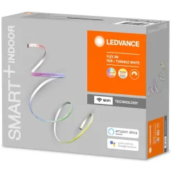 Bande Led Ledvance Smart+ Flex Blanc, 1 Lumiere, Changeur De Couleurs
