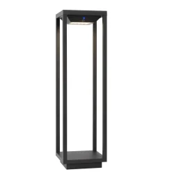 Borne D'Eclairage Lucide Tenso Sola Led Anthracite