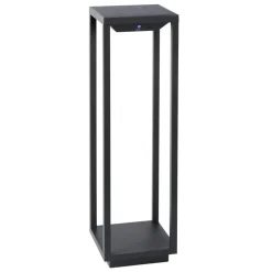 Borne D'Eclairage Lucide Tenso Sola Led Anthracite