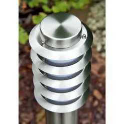 Borne D'Eclairage Tunes Acier Inoxydable, 1 Lumiere