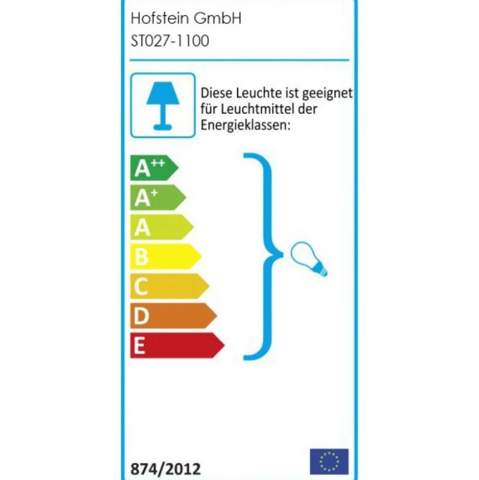 Borne D'Eclairage Tunes Acier Inoxydable, 1 Lumiere