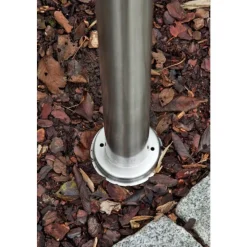Borne D'Eclairage Tunes Acier Inoxydable, 1 Lumiere