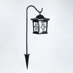 Borne Lumineuse Alavas Led Noir, 1 Lumiere