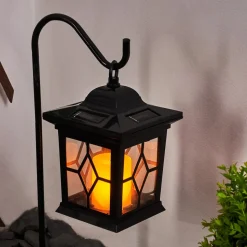 Borne Lumineuse Alavas Led Noir, 1 Lumiere