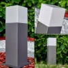 Borne Lumineuse Algier Led Anthracite, 1 Lumiere