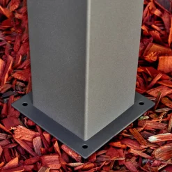 Borne Lumineuse Algier Led Anthracite, 1 Lumiere