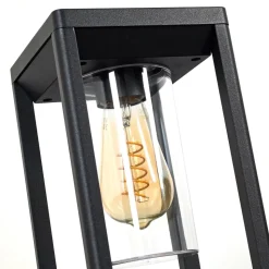 Borne Lumineuse Baoshan Noir, 1 Lumiere