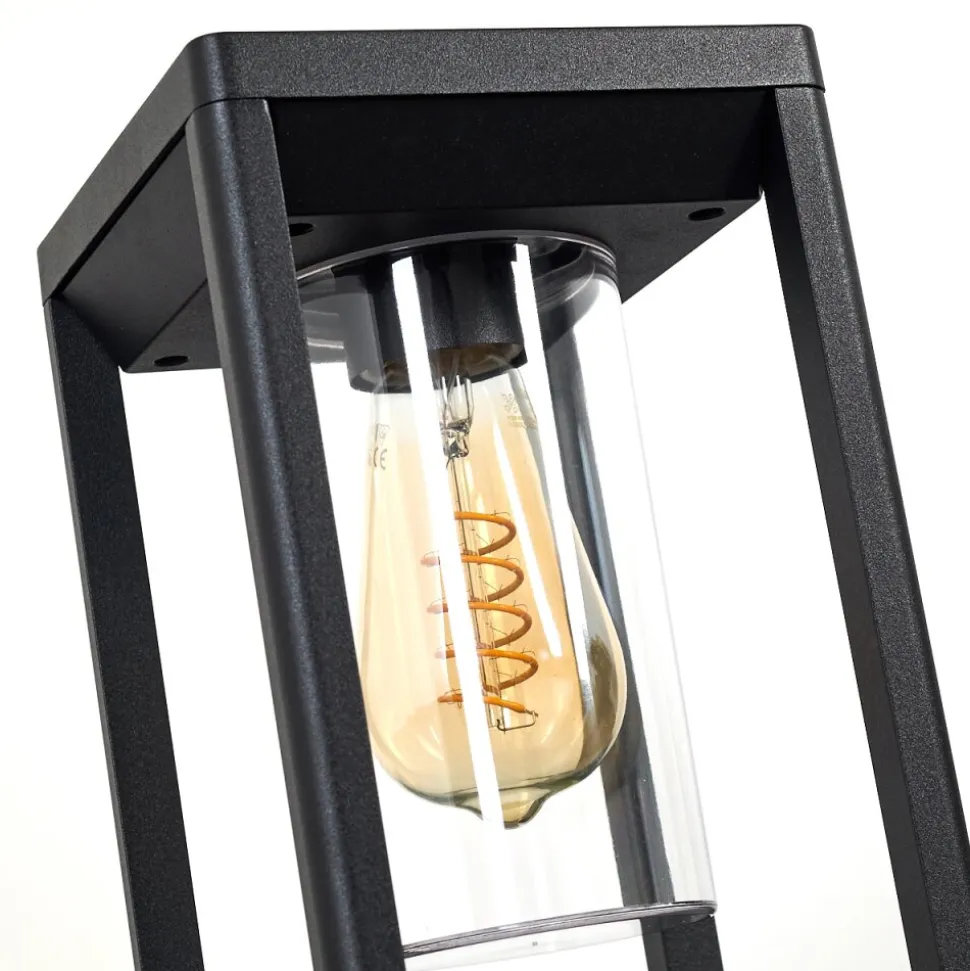 Borne Lumineuse Baoshan Noir, 1 Lumiere