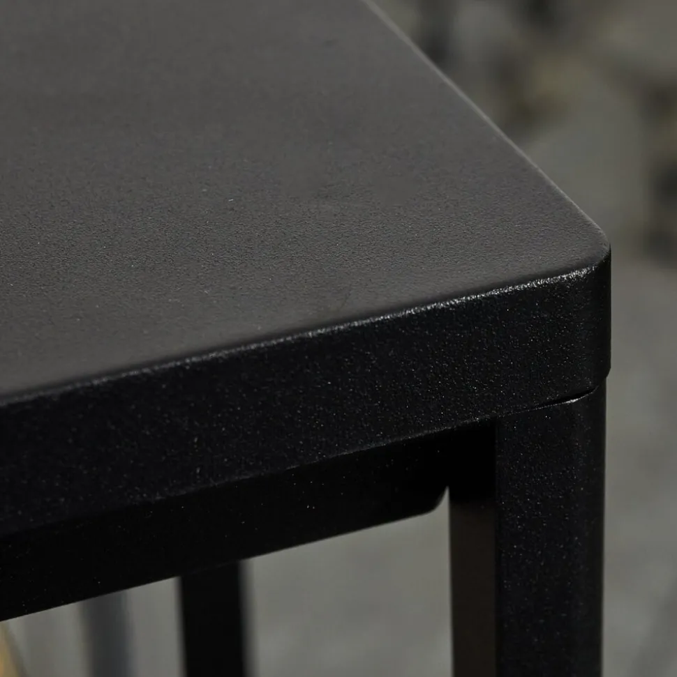 Borne Lumineuse Baoshan Noir, 1 Lumiere