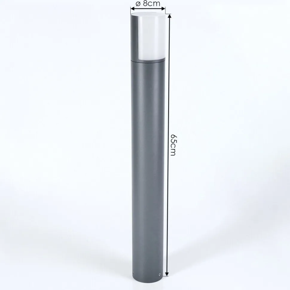 Borne Lumineuse Baulund Led Anthracite, 1 Lumiere
