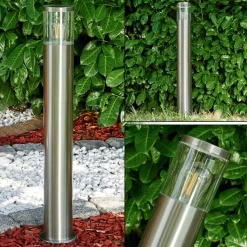 Borne Lumineuse Bodio Chrome, 1 Lumiere