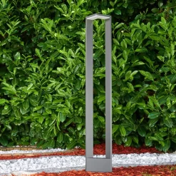 Borne Lumineuse Borga Led Anthracite, 1 Lumiere