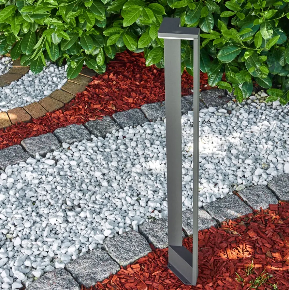 Borne Lumineuse Borga Led Anthracite, 1 Lumiere
