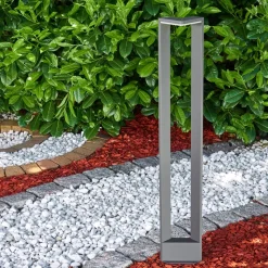 Borne Lumineuse Borga Led Anthracite, 1 Lumiere