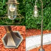 Borne Lumineuse Borkan Brun Dore, 1 Lumiere