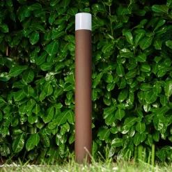 Borne Lumineuse Buhrkall Rouille, 1 Lumiere