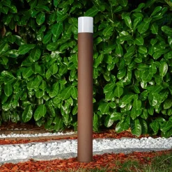Borne Lumineuse Buhrkall Rouille, 1 Lumiere