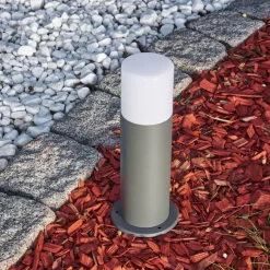 Borne Lumineuse Buhrkall Anthracite, 1 Lumiere
