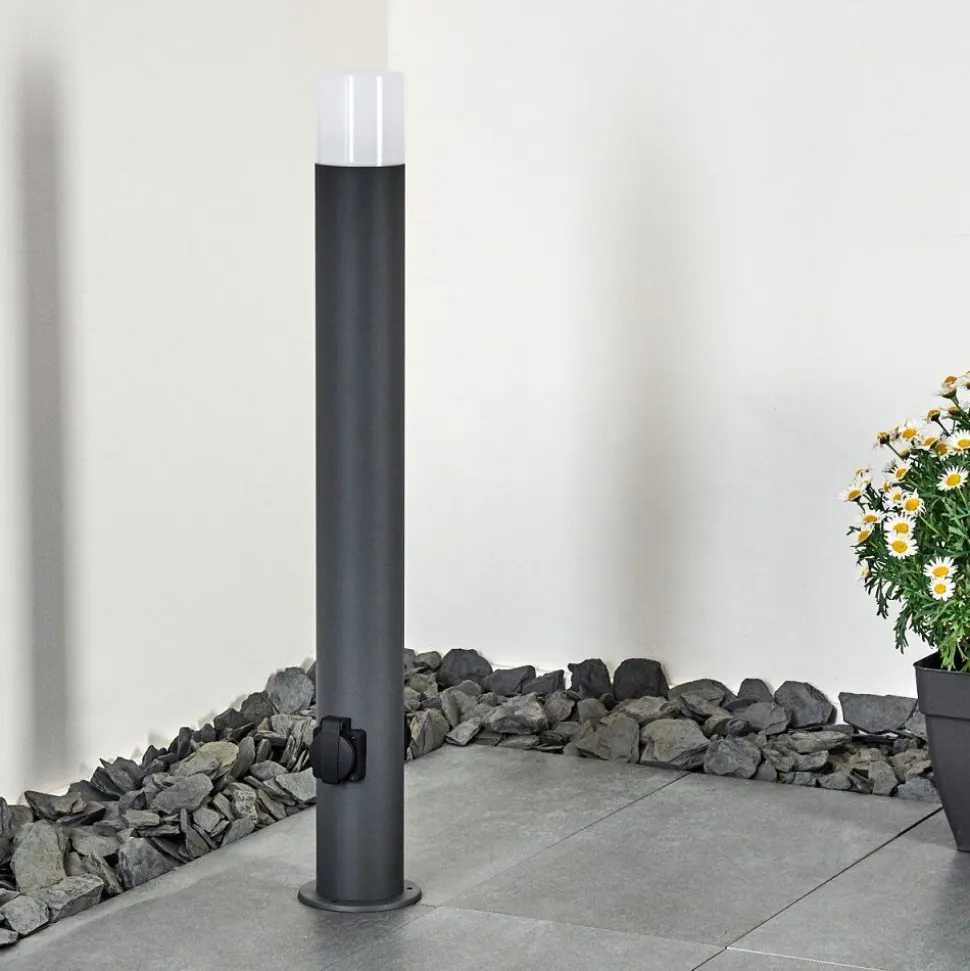 Borne Lumineuse Buhrkall Anthracite, 1 Lumiere