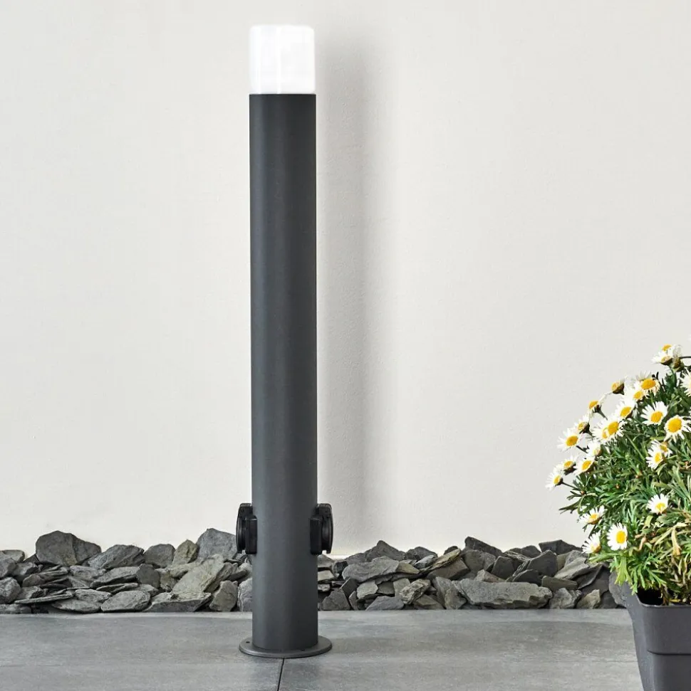 Borne Lumineuse Buhrkall Anthracite, 1 Lumiere