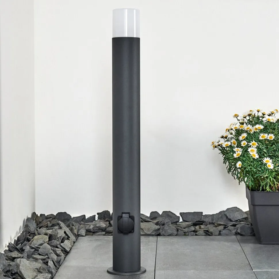 Borne Lumineuse Buhrkall Anthracite, 1 Lumiere