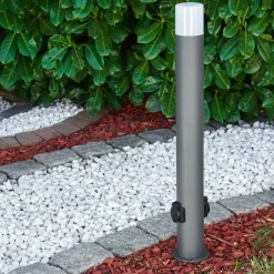 Borne Lumineuse Buhrkall Anthracite, 1 Lumiere