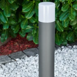 Borne Lumineuse Buhrkall Anthracite, 1 Lumiere
