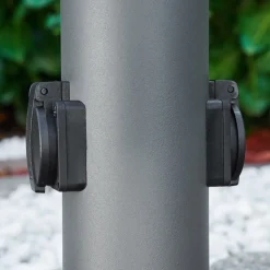 Borne Lumineuse Buhrkall Anthracite, 1 Lumiere