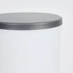 Borne Lumineuse Caserta Anthracite, 1 Lumiere