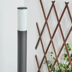 Borne Lumineuse Caserta Anthracite, 1 Lumiere