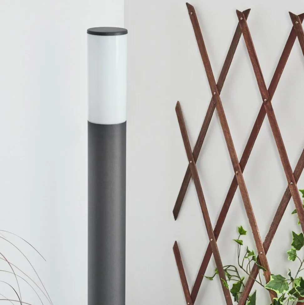 Borne Lumineuse Caserta Anthracite, 1 Lumiere