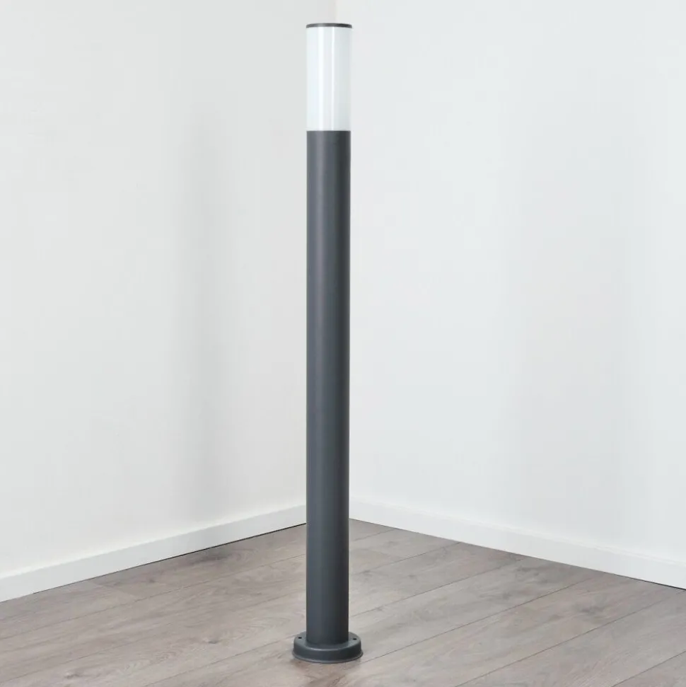 Borne Lumineuse Caserta Anthracite, 1 Lumiere