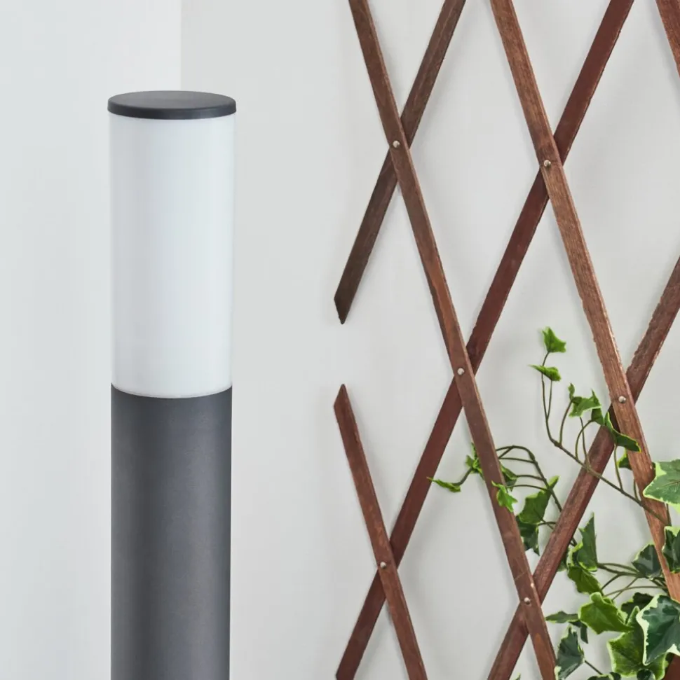Borne Lumineuse Caserta Anthracite, 1 Lumiere