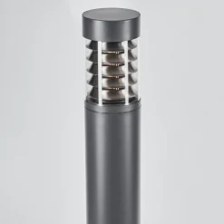 Borne Lumineuse Dakar Anthracite, 1 Lumiere