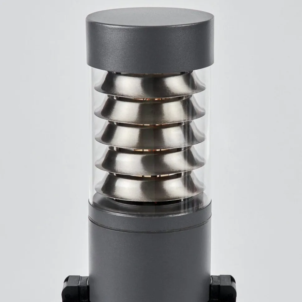 Borne Lumineuse Dakar Anthracite, 1 Lumiere