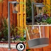 Borne Lumineuse Eloida Anthracite, 1 Lumiere