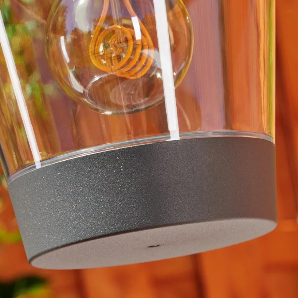 Borne Lumineuse Eloida Anthracite, 1 Lumiere