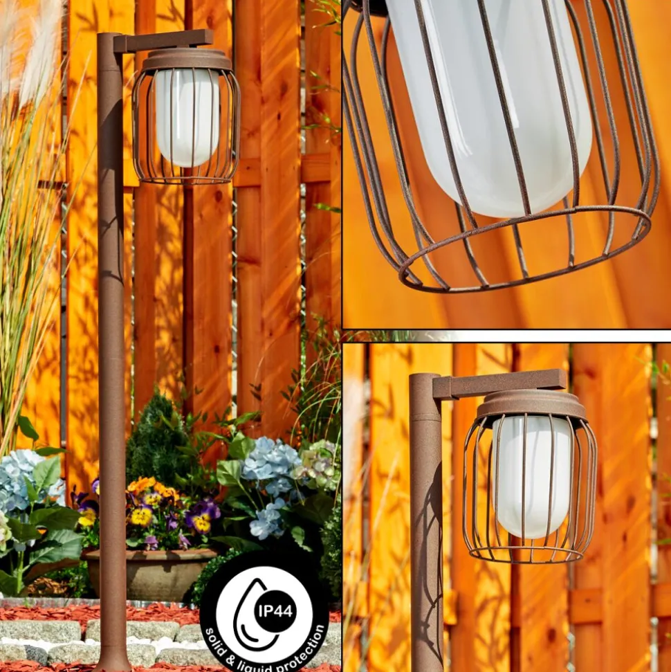 Borne Lumineuse Foothills Rouille, 1 Lumiere