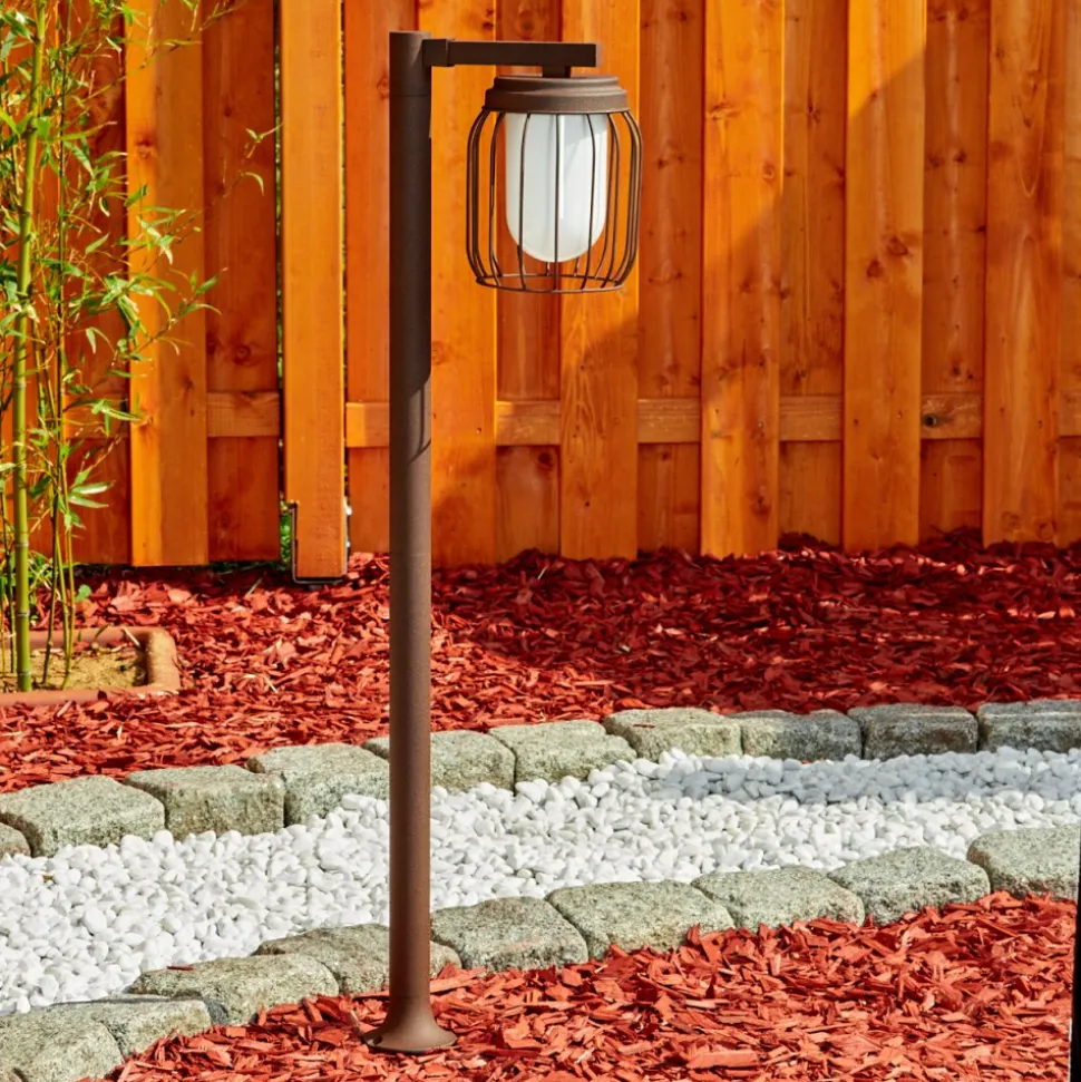 Borne Lumineuse Foothills Rouille, 1 Lumiere