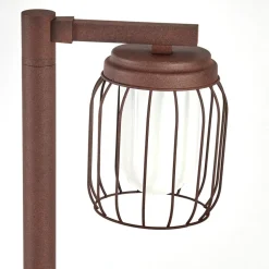 Borne Lumineuse Foothills Rouille, 1 Lumiere