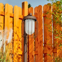 Borne Lumineuse Foothills Rouille, 1 Lumiere