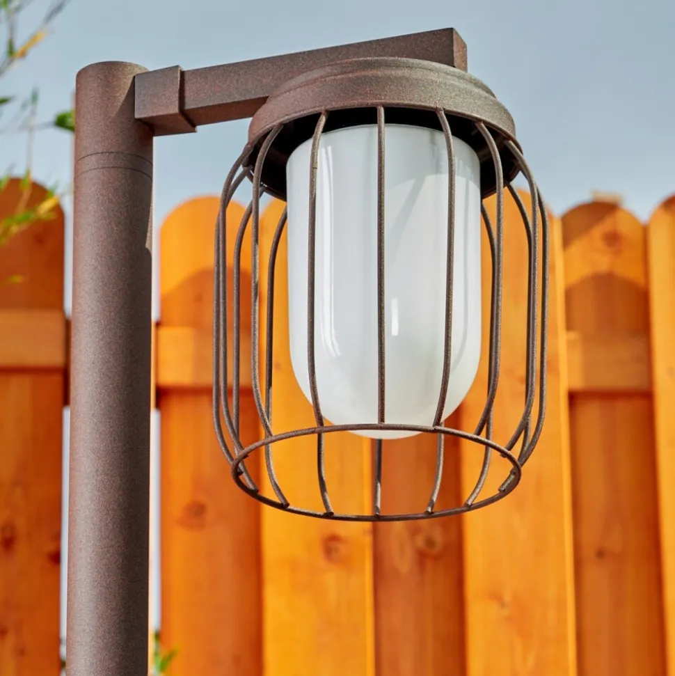 Borne Lumineuse Foothills Rouille, 1 Lumiere