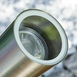 Borne Lumineuse Froslev Led Chrome, 2 Lumieres