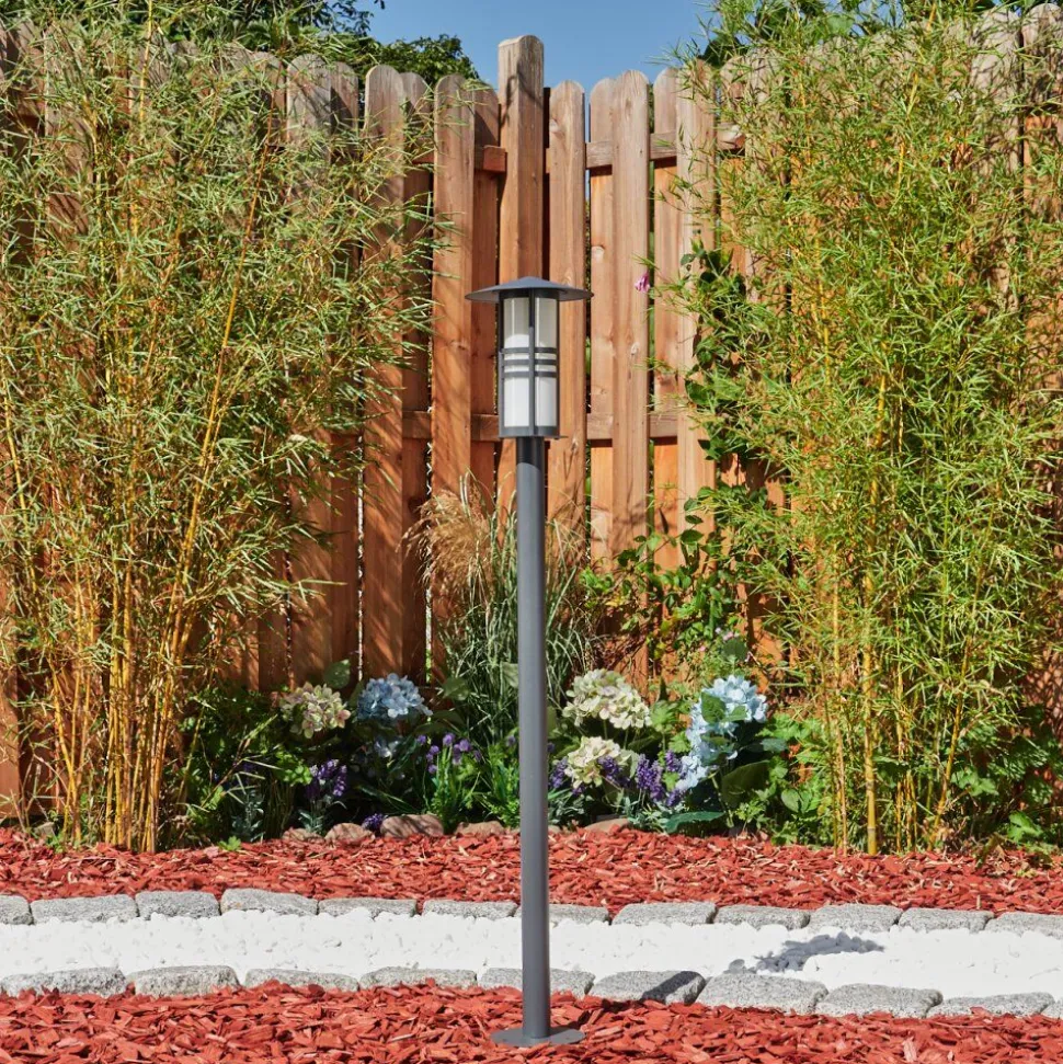 Borne Lumineuse Fukuoka Anthracite, 1 Lumiere