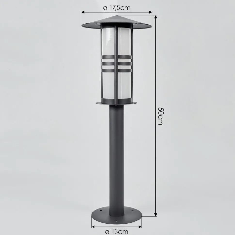 Borne Lumineuse Fushun Anthracite, 1 Lumiere