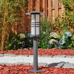 Borne Lumineuse Fushun Anthracite, 1 Lumiere