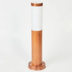Borne Lumineuse Gabarone Brun, Couleur Bois, 1 Lumiere