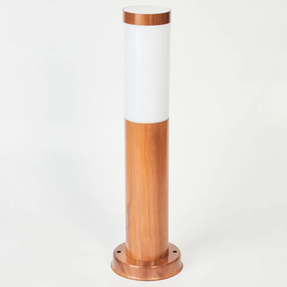 Borne Lumineuse Gabarone Brun, Couleur Bois, 1 Lumiere