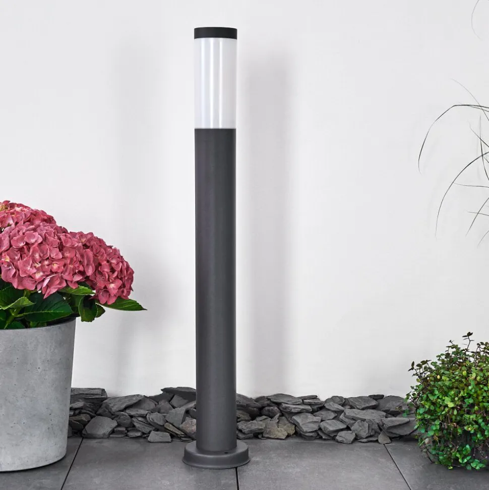 Borne Lumineuse Gaborone Anthracite, 1 Lumiere